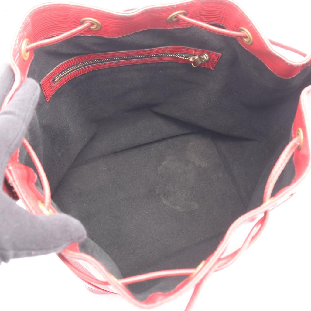 Louis Vuitton Castilian Red Red Color Leather Shoulder Bag (Pre-Owned)