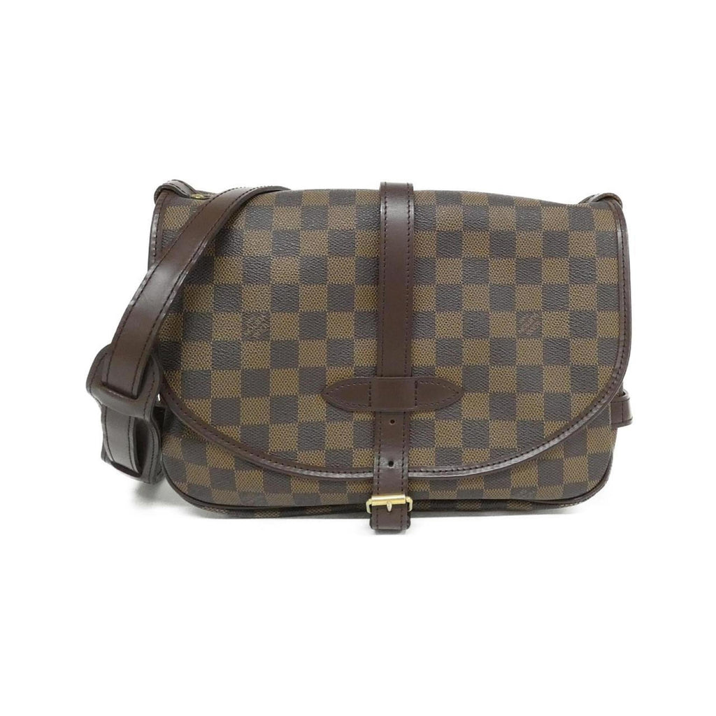 Louis Vuitton Damier Ebene Coated Canvas Shoulder Bag (Pre-Owned)