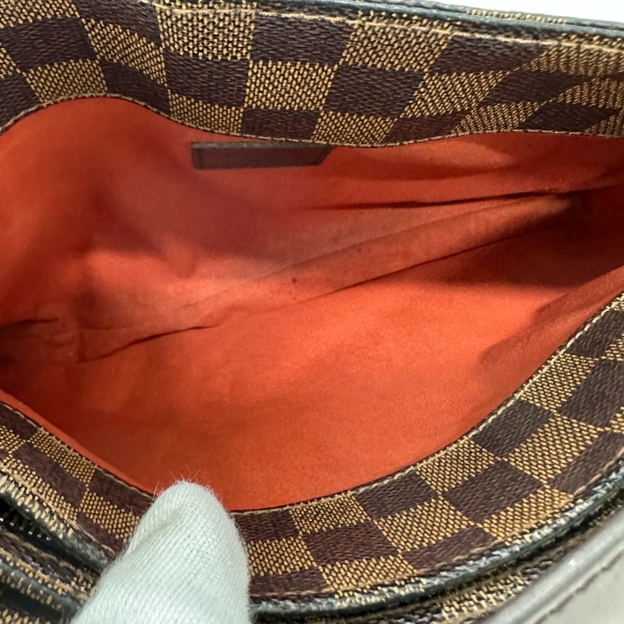 Louis Vuitton Damier Brown Ebene Damier Canvas Shoulder Bag (Pre-Owned)