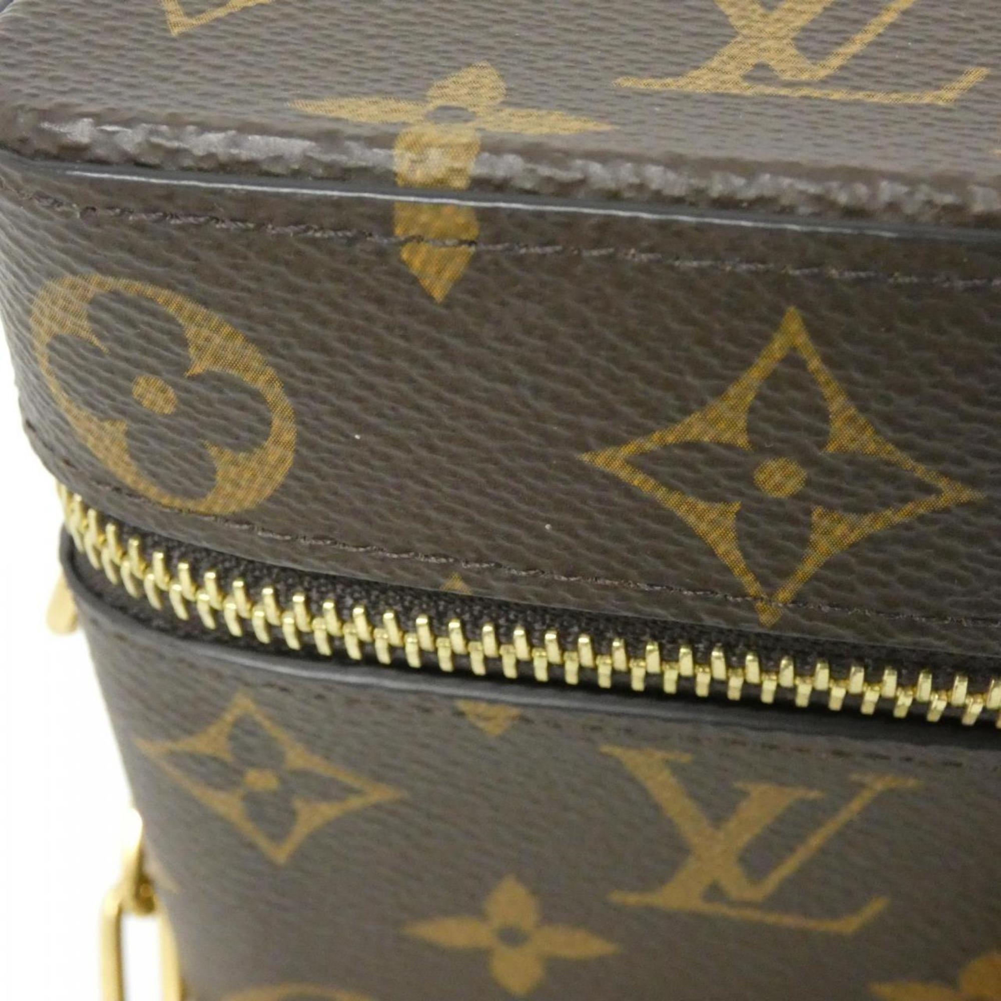 Louis Vuitton Brown Coated Canvas Handbag (Pre-Owned)