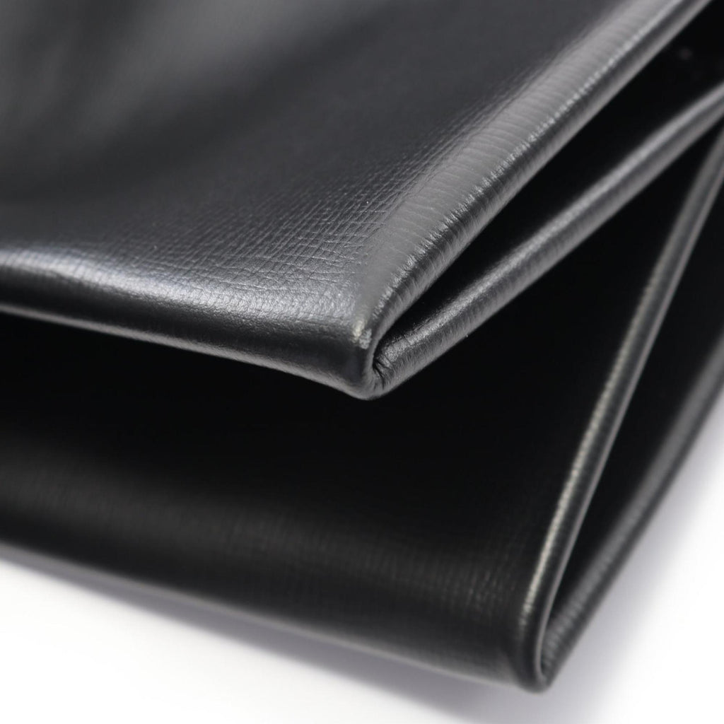 Louis Vuitton Black Leather Tote Bag (Pre-Owned)