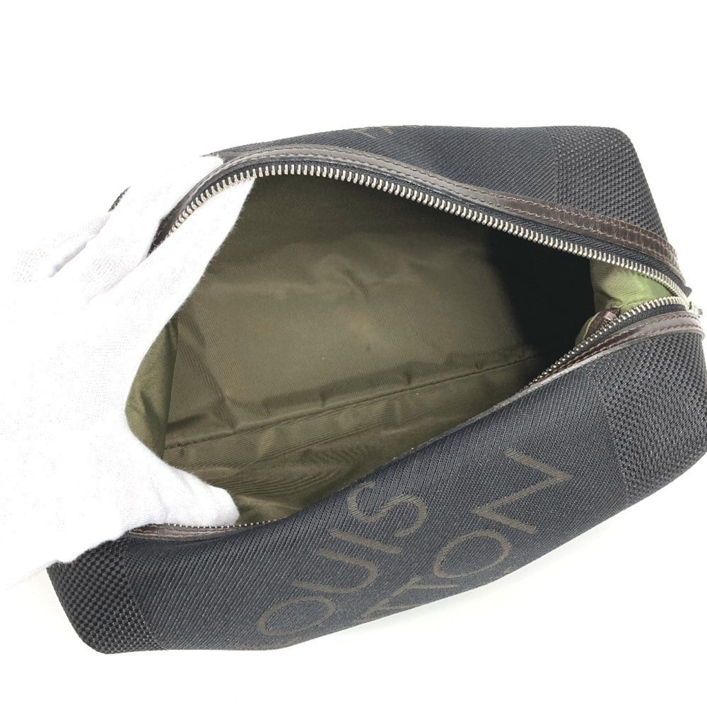 Louis Vuitton Black Damier Geant Clutch Bag Pouch (Pre-Owned)
