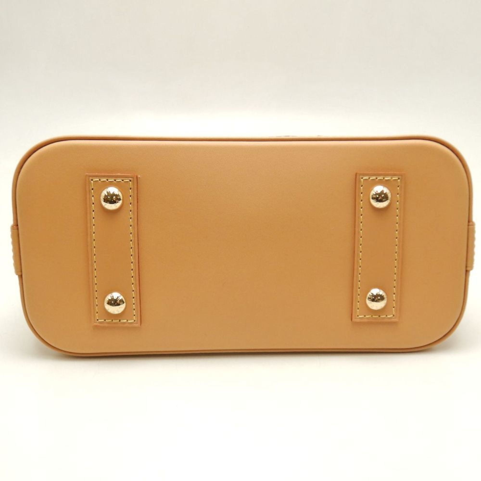 Louis Vuitton Gold Canvas Leather Handbag (Pre-Owned)