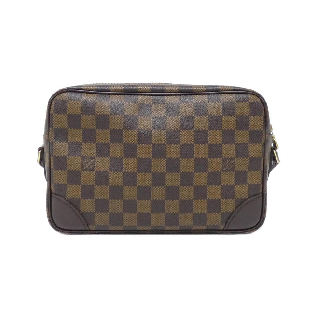 Louis Vuitton Brown Coated Canvas Shoulder Bag (Pre-Owned)