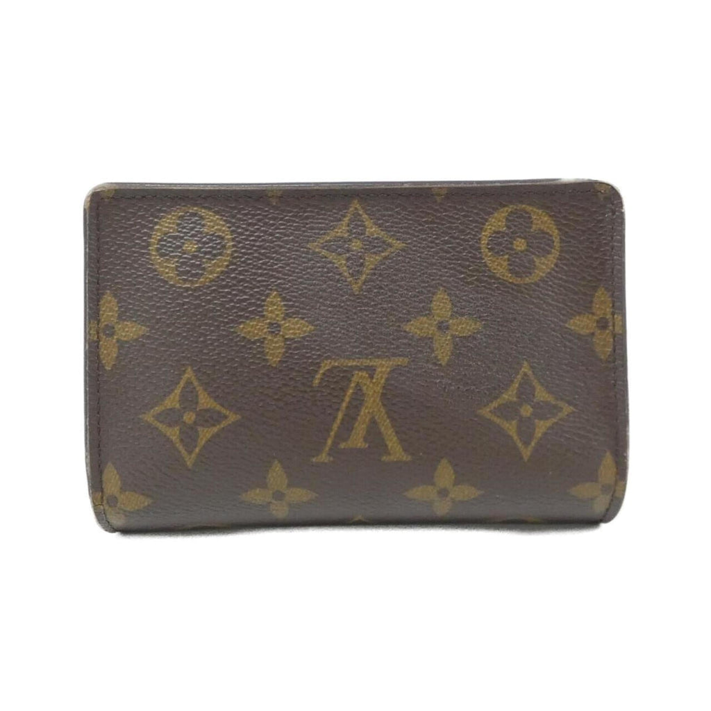 Louis Vuitton Brown Coated Canvas Wallet (Bi-Fold) (Pre-Owned)