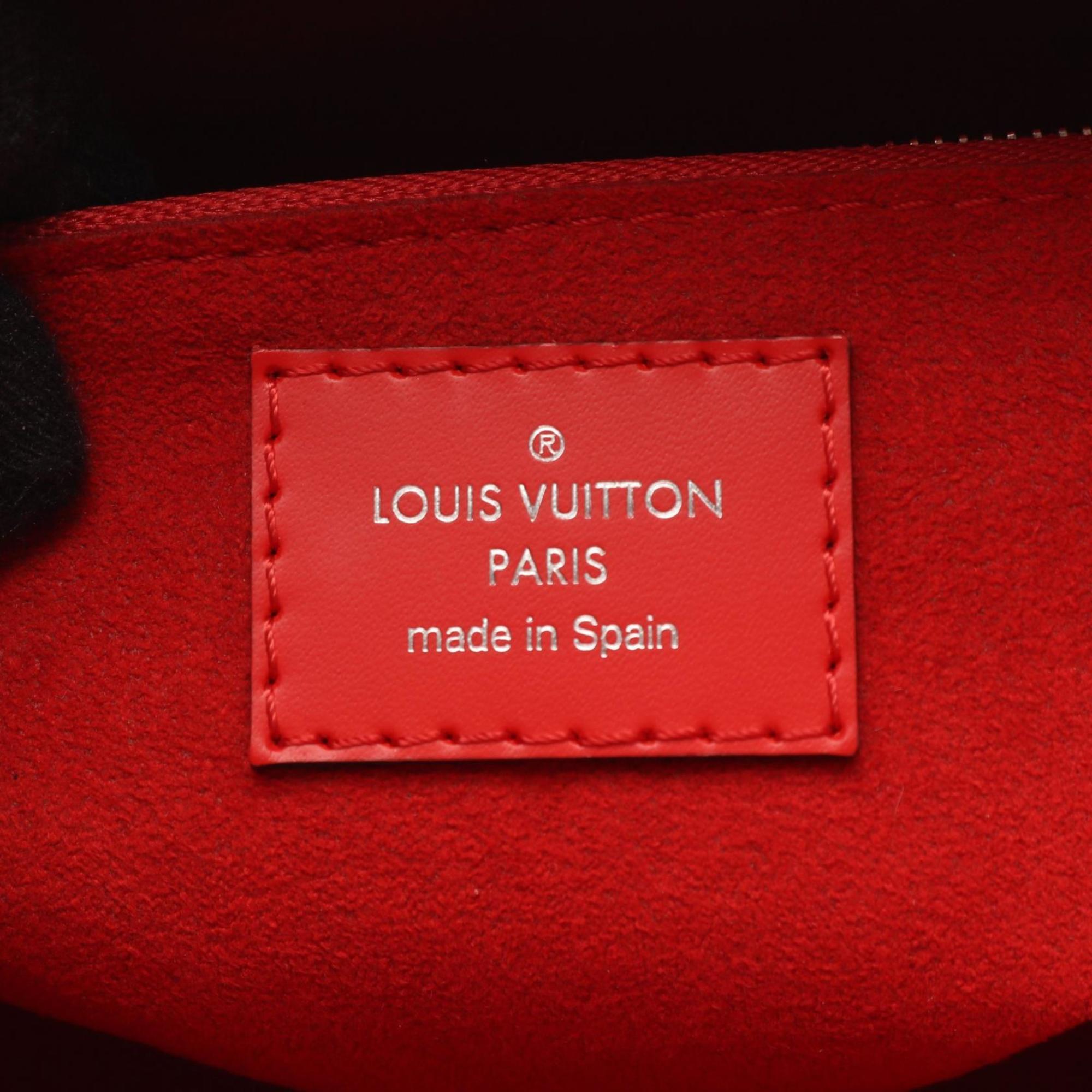 Louis Vuitton Coquelicots Red Color Epi Leather Handbag (Pre-Owned)