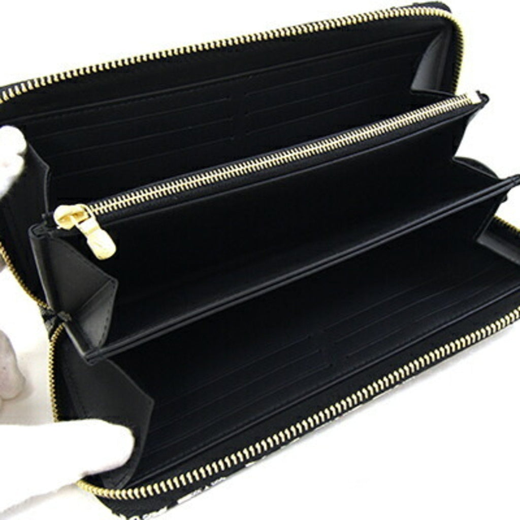 Louis Vuitton Gris Jacquard Chain/Shoulder Wallet (Pre-Owned)