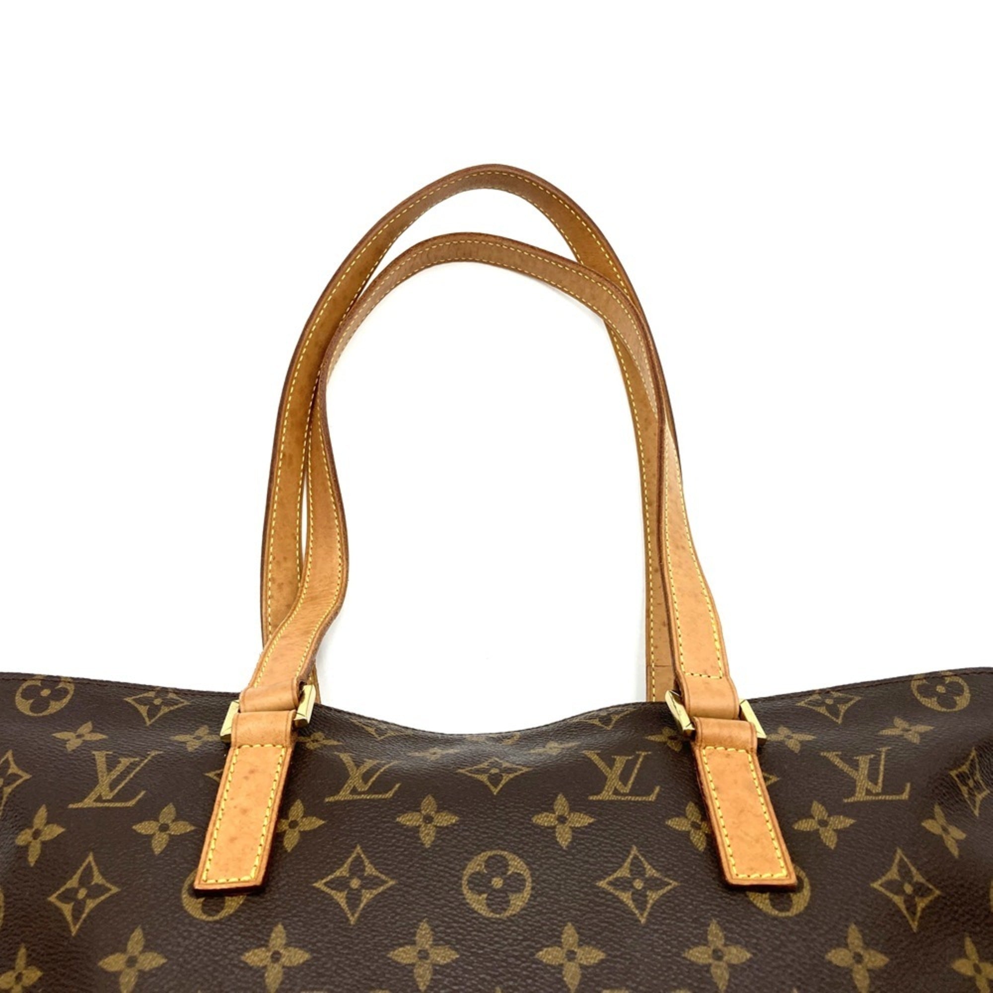 Louis Vuitton Brown Monogram Canvas Tote Bag (Pre-Owned)