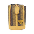 Louis Vuitton Marron Coated Canvas Shoulder Bag (Pre-Owned)