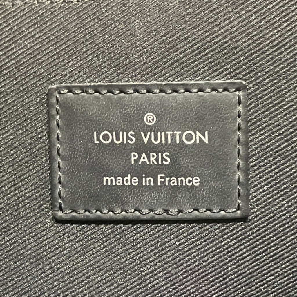 Louis Vuitton Black Pvc Clutch Bag Pochette (Pre-Owned)