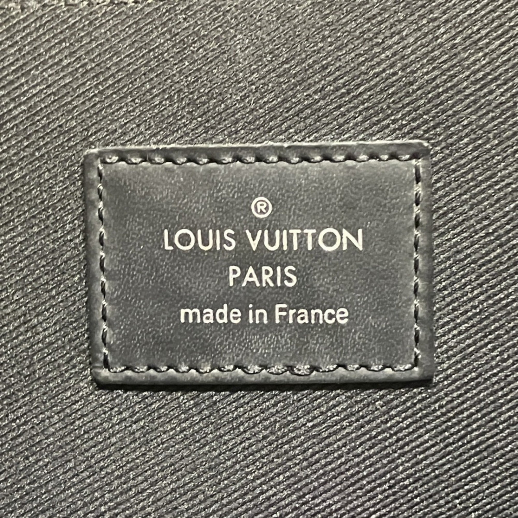 Louis Vuitton Black Pvc Clutch Bag Pochette (Pre-Owned)