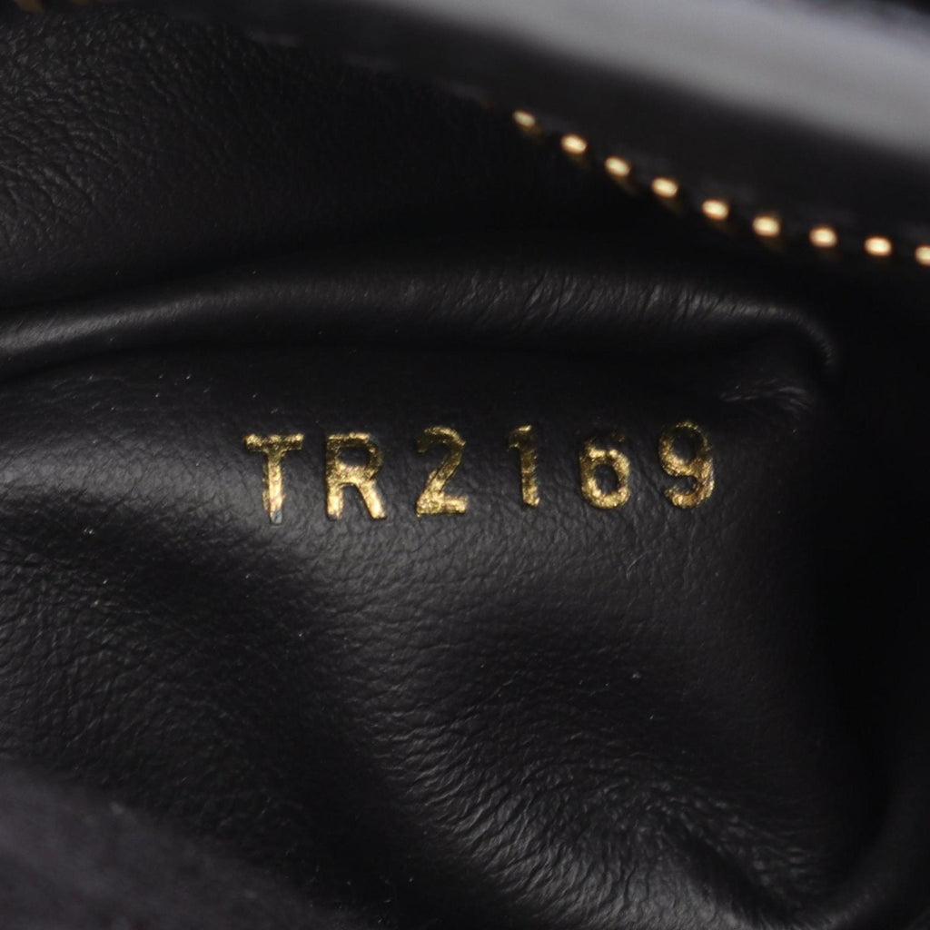Louis Vuitton Black Leather Handbag (Pre-Owned)