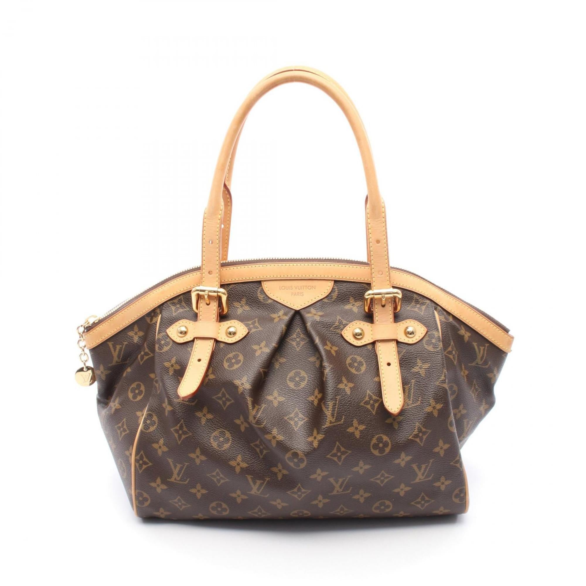Louis Vuitton Brown Monogram Pvc Coated Canvas Leather Handbag (Pre-Owned)