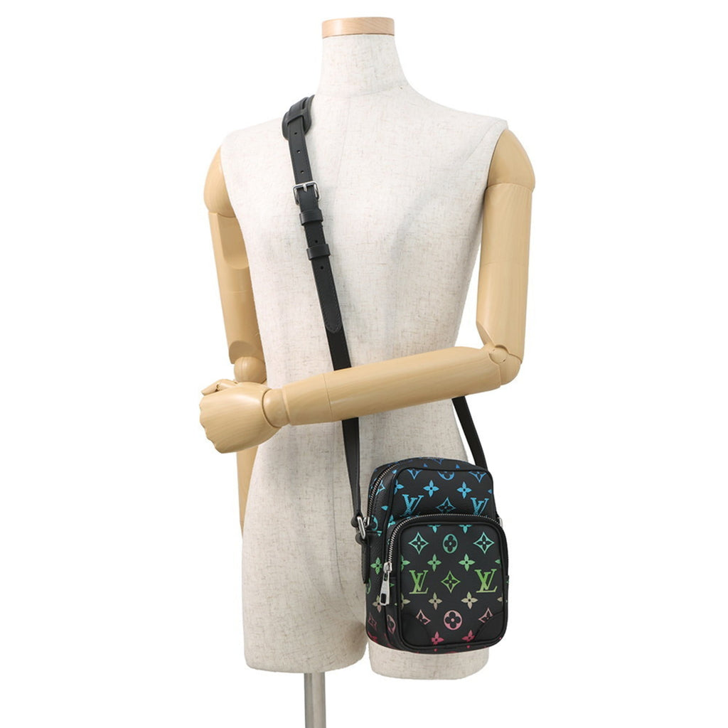 Louis Vuitton Noir Monogram Shoulder Bag (Pre-Owned)