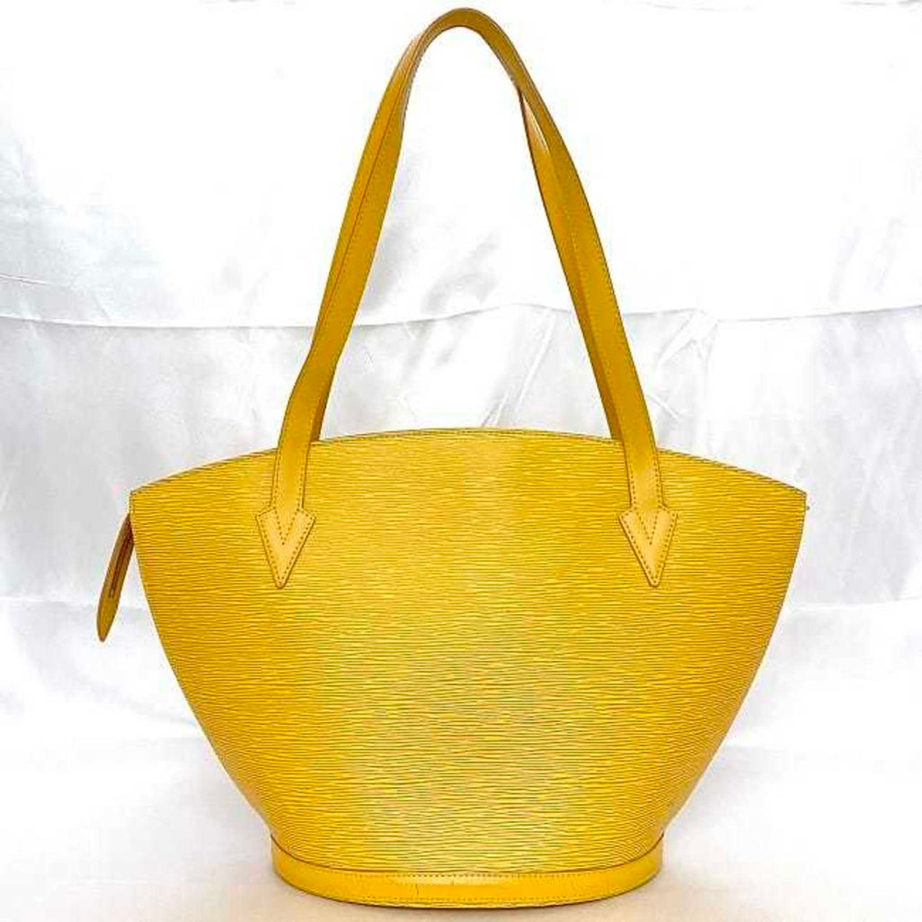 Louis Vuitton Epi Yellow Epi Leather Handbag Tote Bag (Pre-Owned)