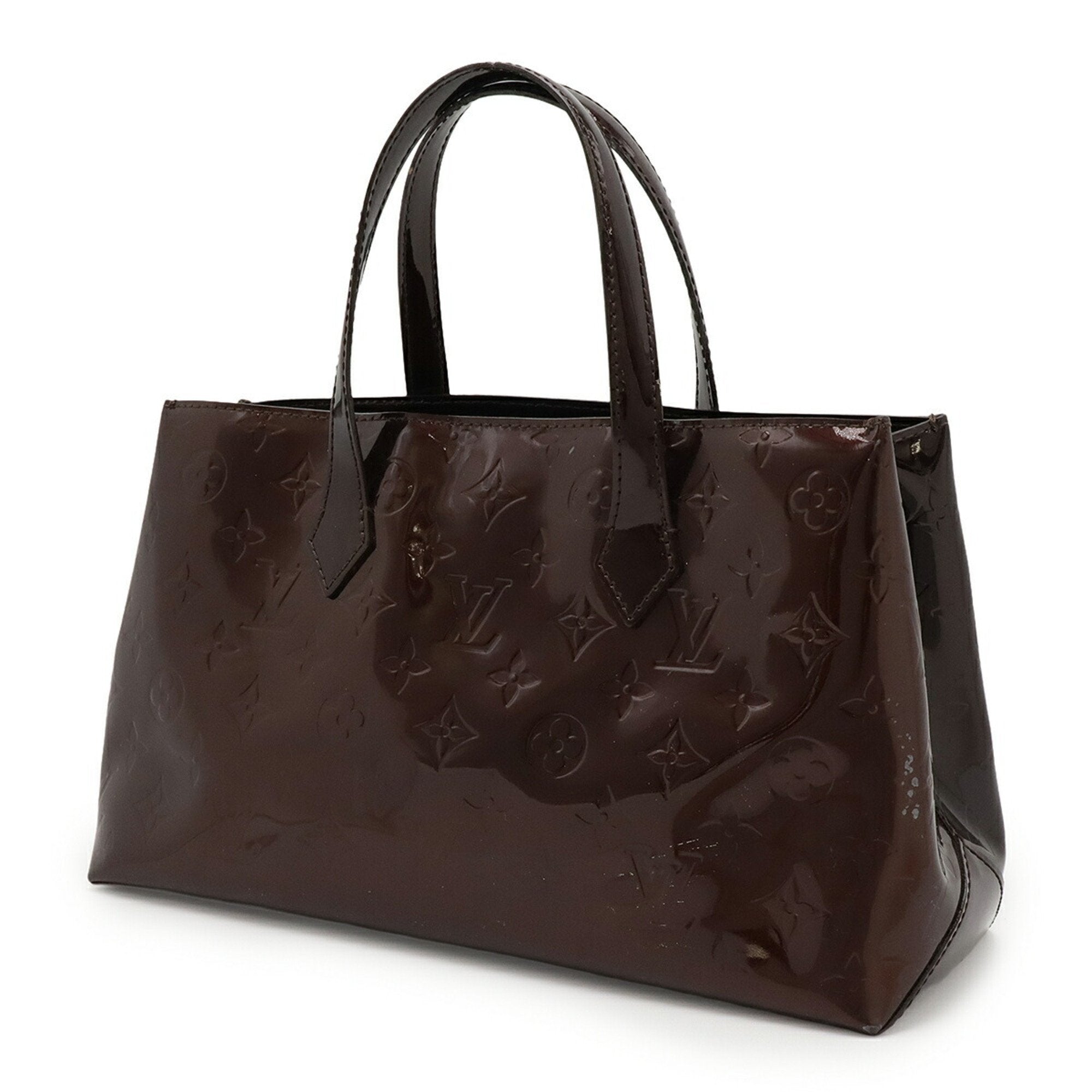 Louis Vuitton Amarante Monogram Vernis Handbag Tote Bag (Pre-Owned)