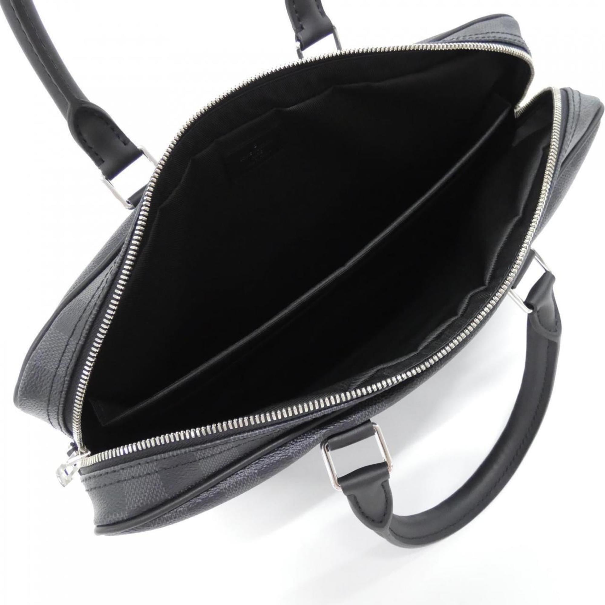 Louis Vuitton Graphite Coated Canvas Handbag (Pre-Owned)