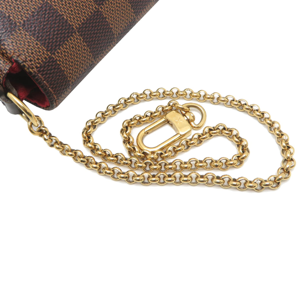 Louis Vuitton Brown Damier Canvas Handbag (Pre-Owned)