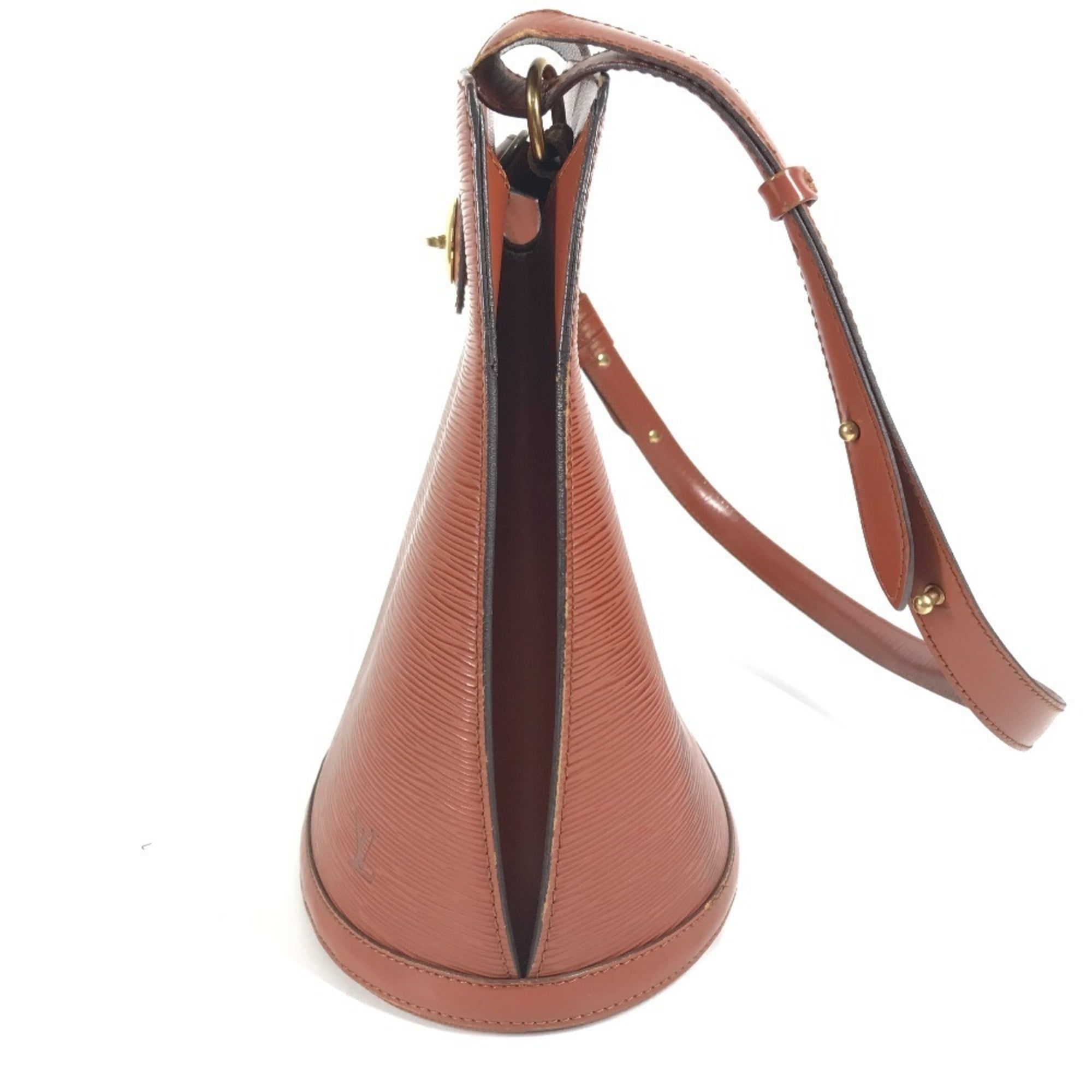 Louis Vuitton Brown Epi Leather Shoulder Bag (Pre-Owned)