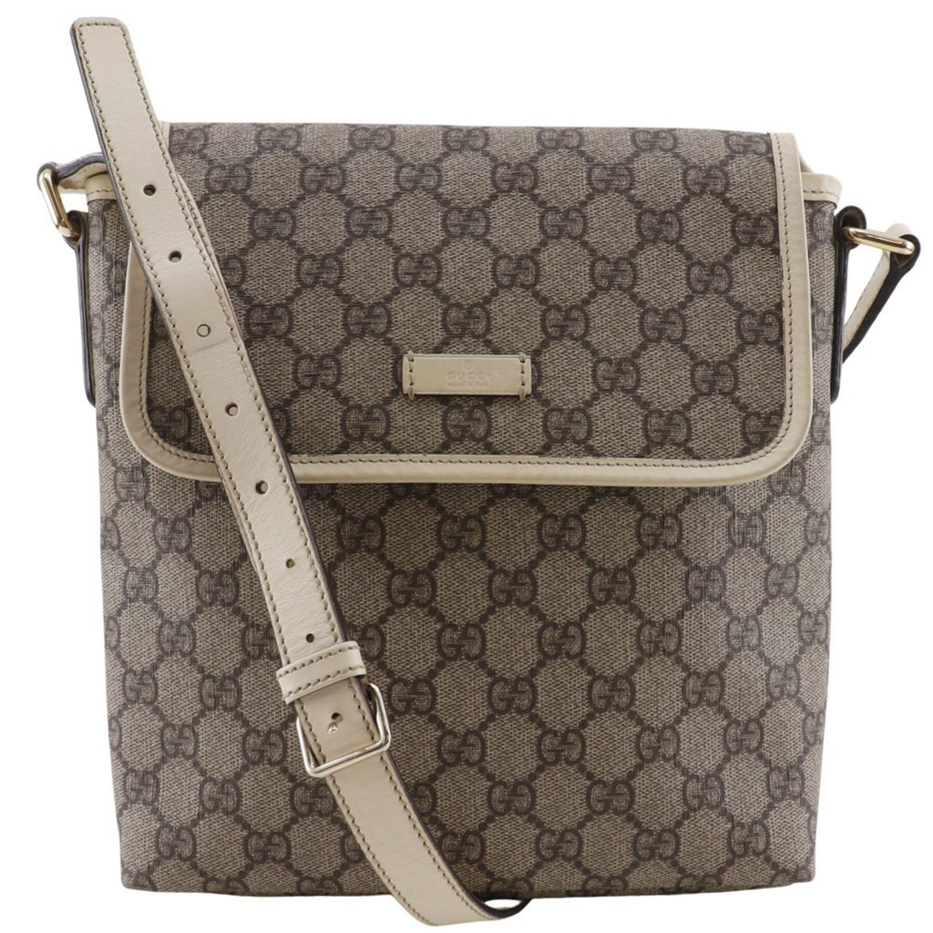 Flap Messenger GG Coated Canvas Small