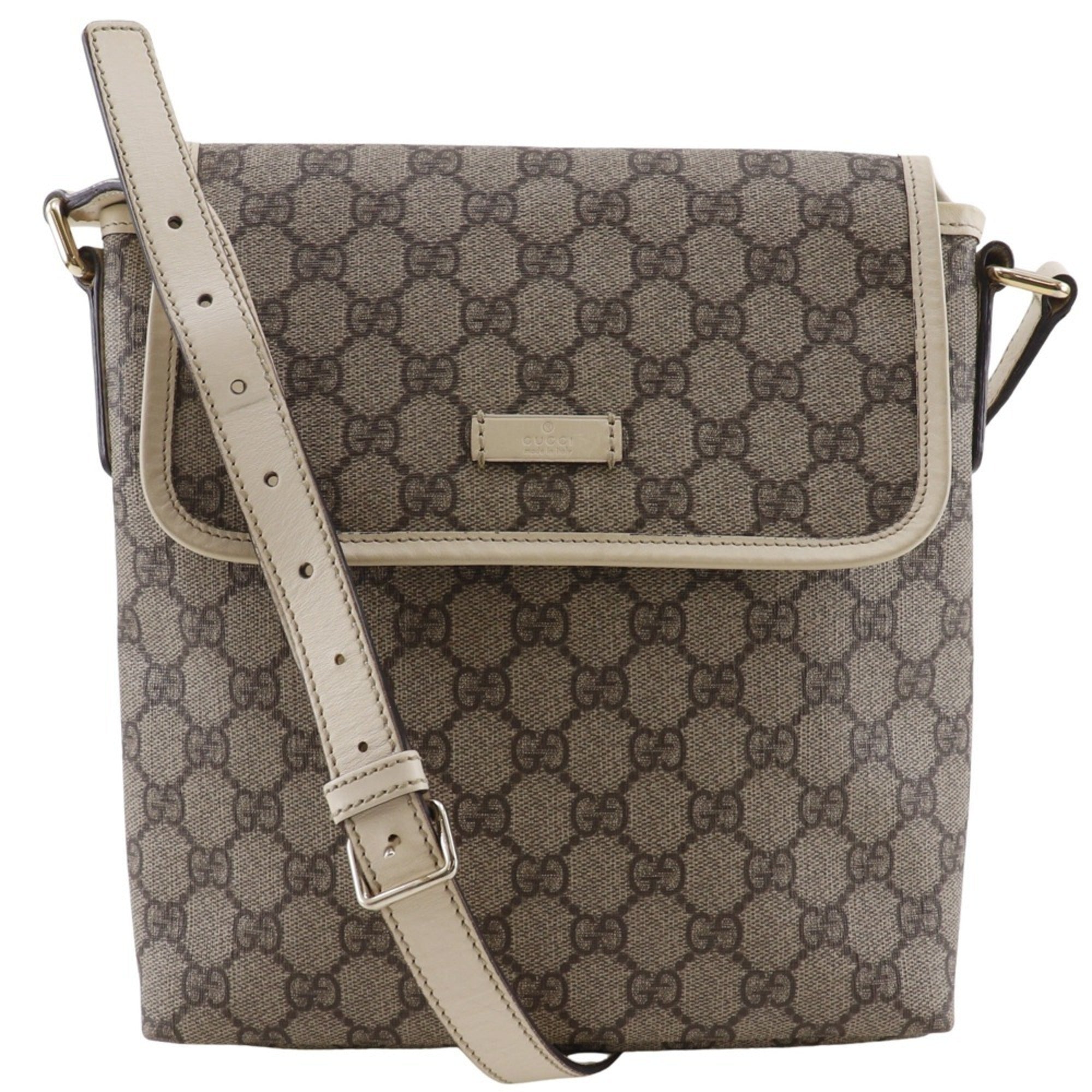 Flap Messenger GG Coated Canvas Small