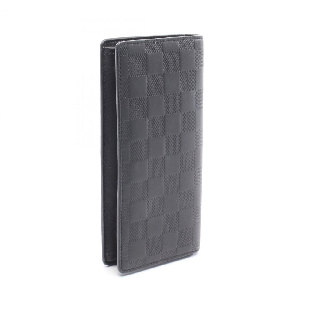Louis Vuitton Black Infini Onyx Damier Infini Long Wallet (Bi-Fold) (Pre-Owned)