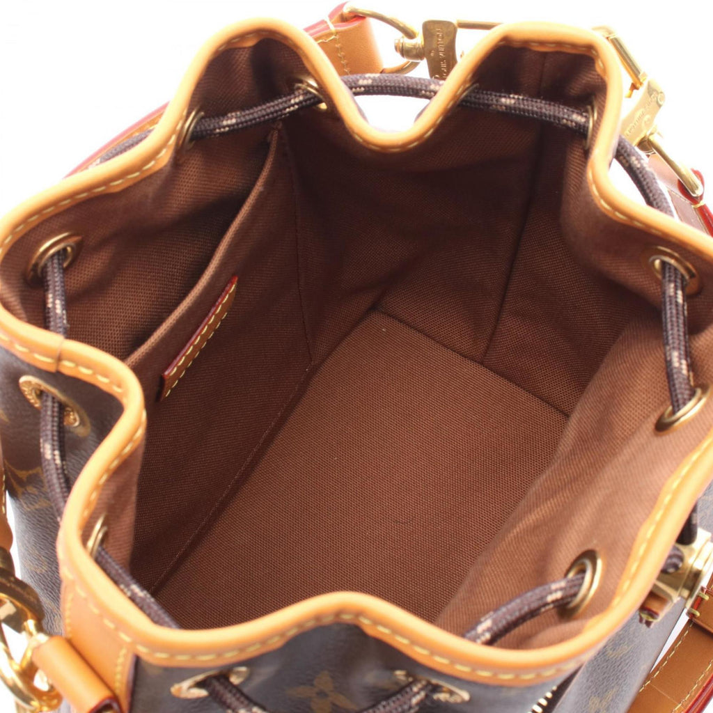 Louis Vuitton Brown Coated Canvas Leather Handbag (Pre-Owned)