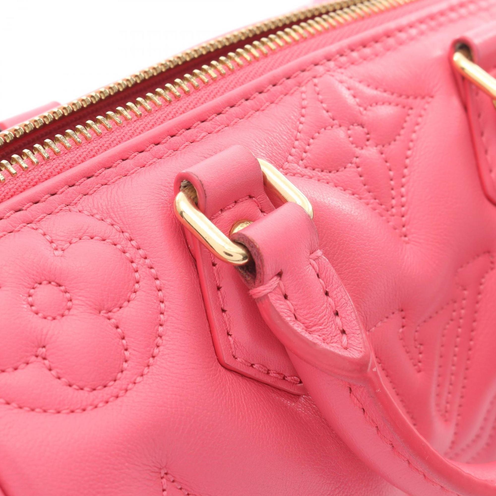 Louis Vuitton Pink Leather Handbag (Pre-Owned)