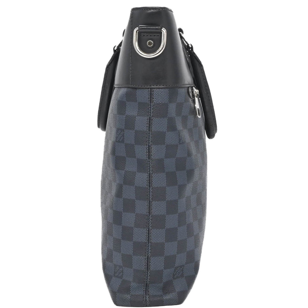 Louis Vuitton Black Cobalt Shoulder Bag Tote Bag (Pre-Owned)