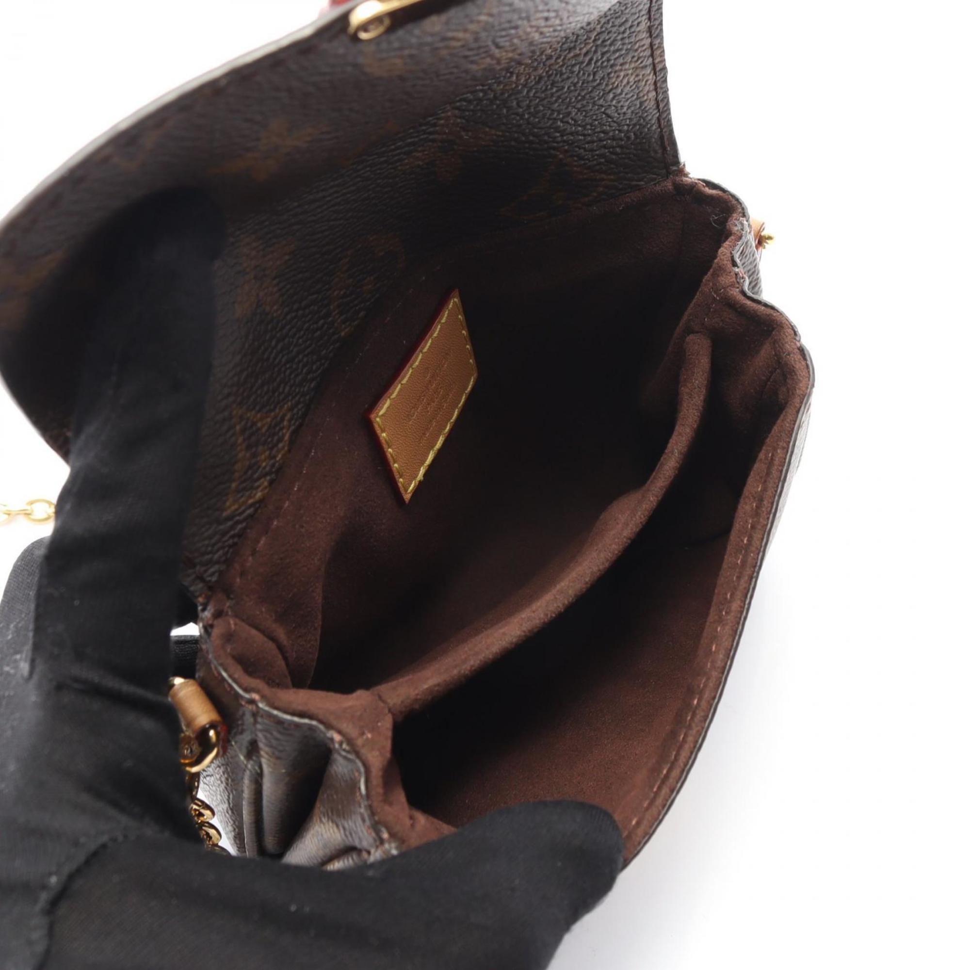 Louis Vuitton Brown Pvc Leather Handbag (Pre-Owned)