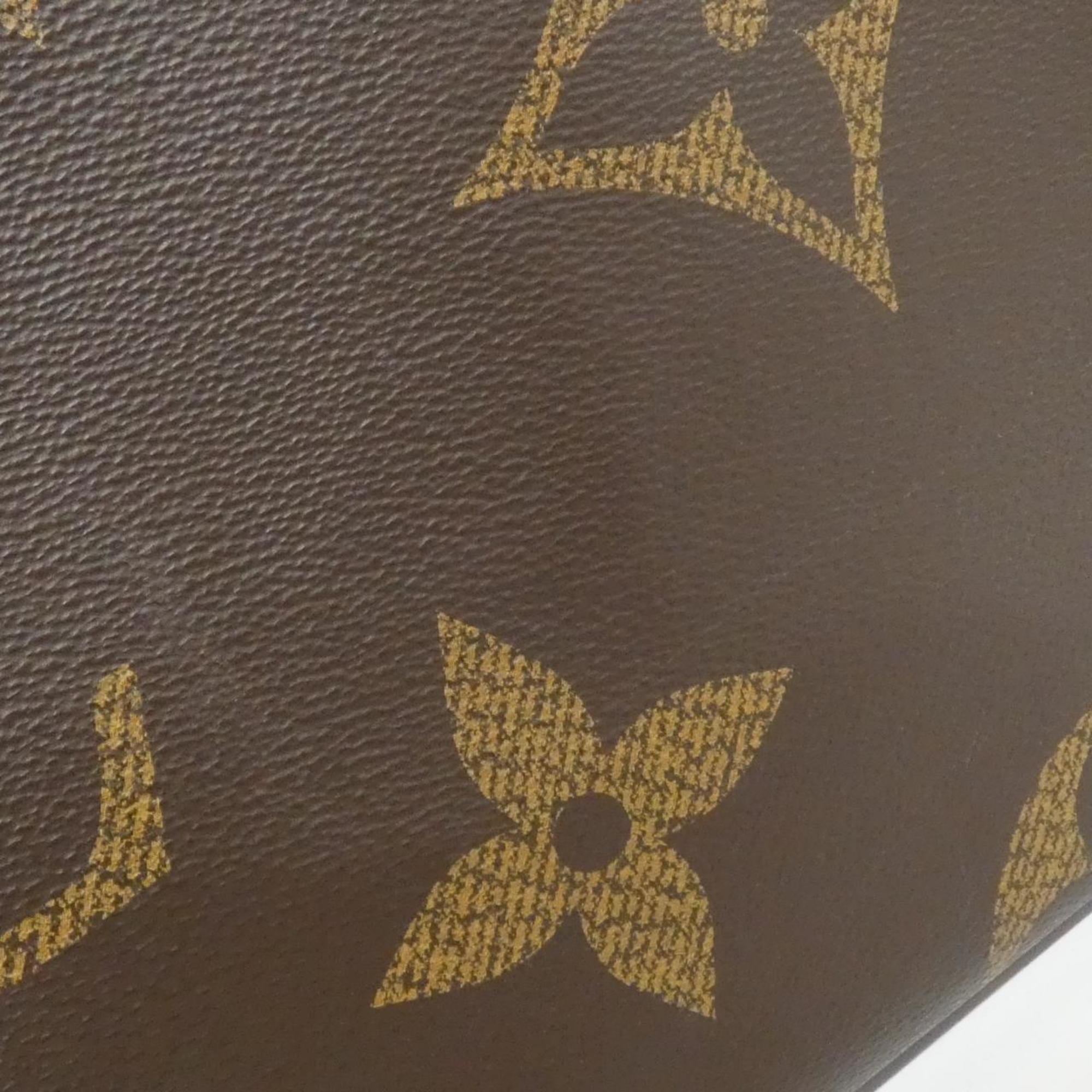 Louis Vuitton Marron Coated Canvas Handbag (Pre-Owned)