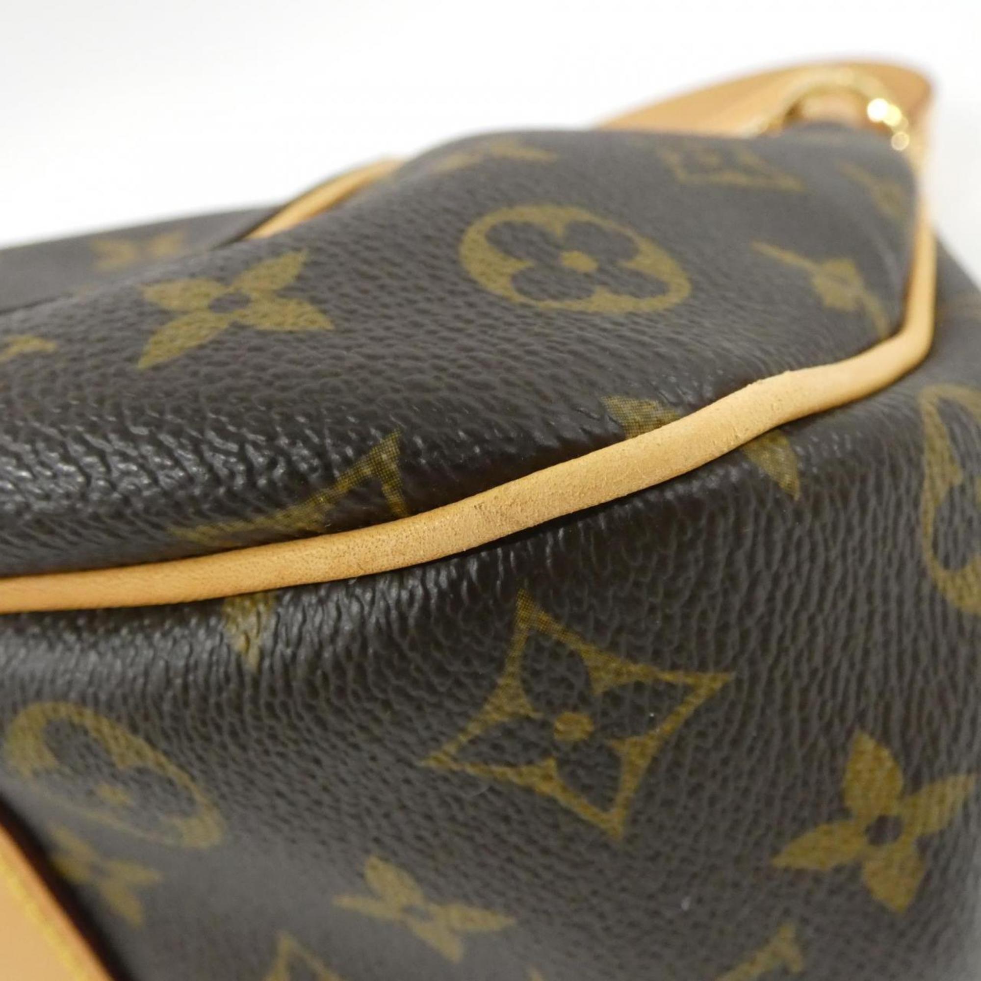Louis Vuitton Brown Coated Canvas Shoulder Bag (Pre-Owned)