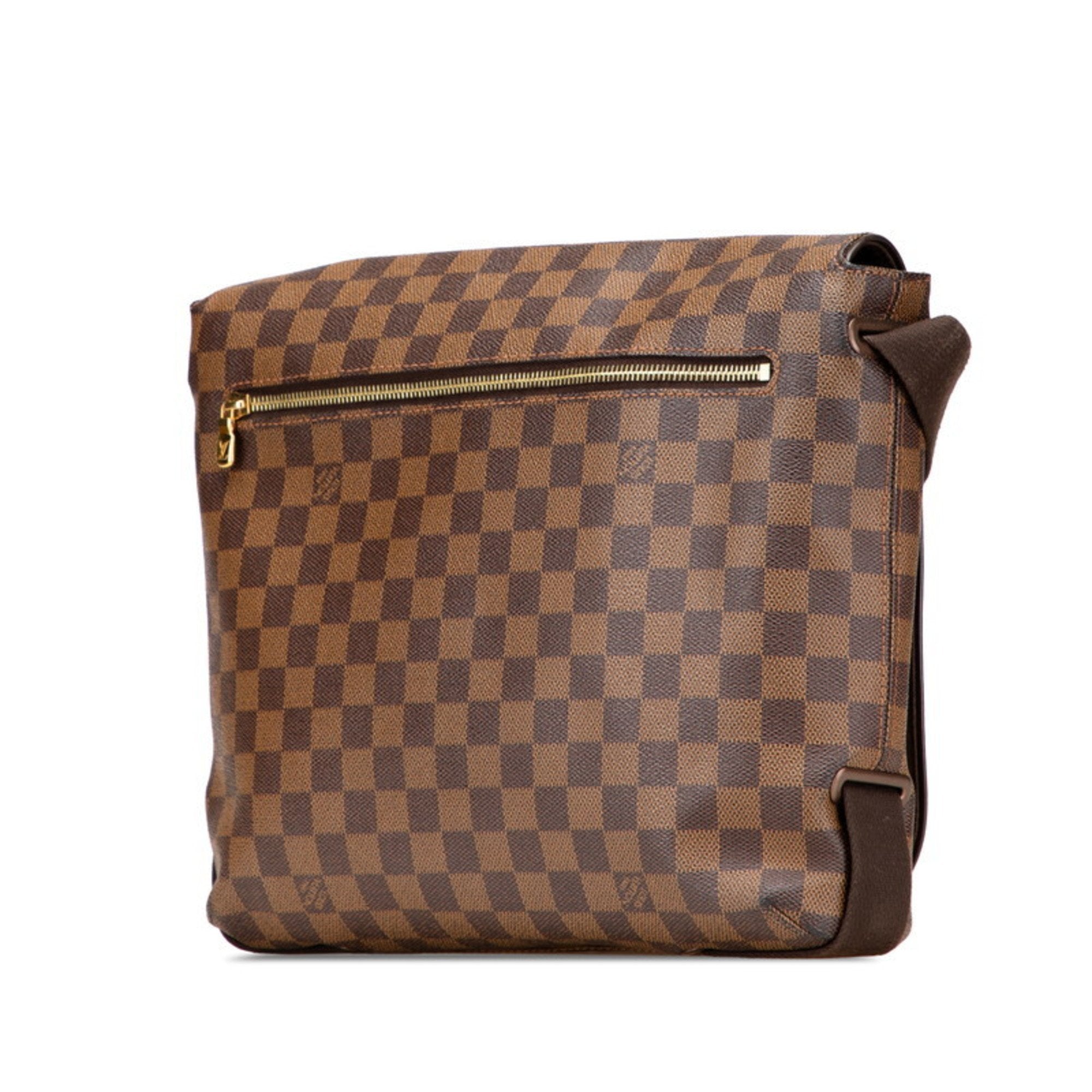Louis Vuitton Brown Pvc Leather Shoulder Bag (Pre-Owned)
