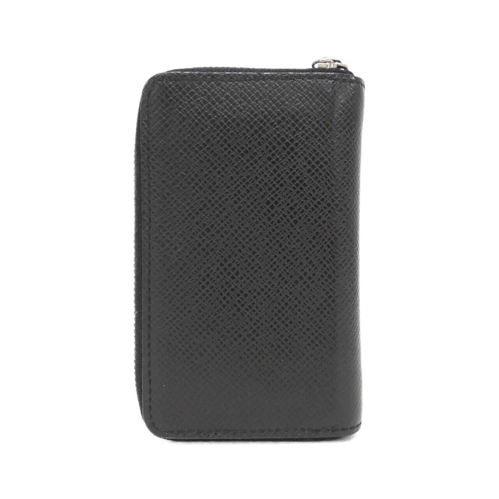 Louis Vuitton Black Leather Coin Purse/Coin Case (Pre-Owned)