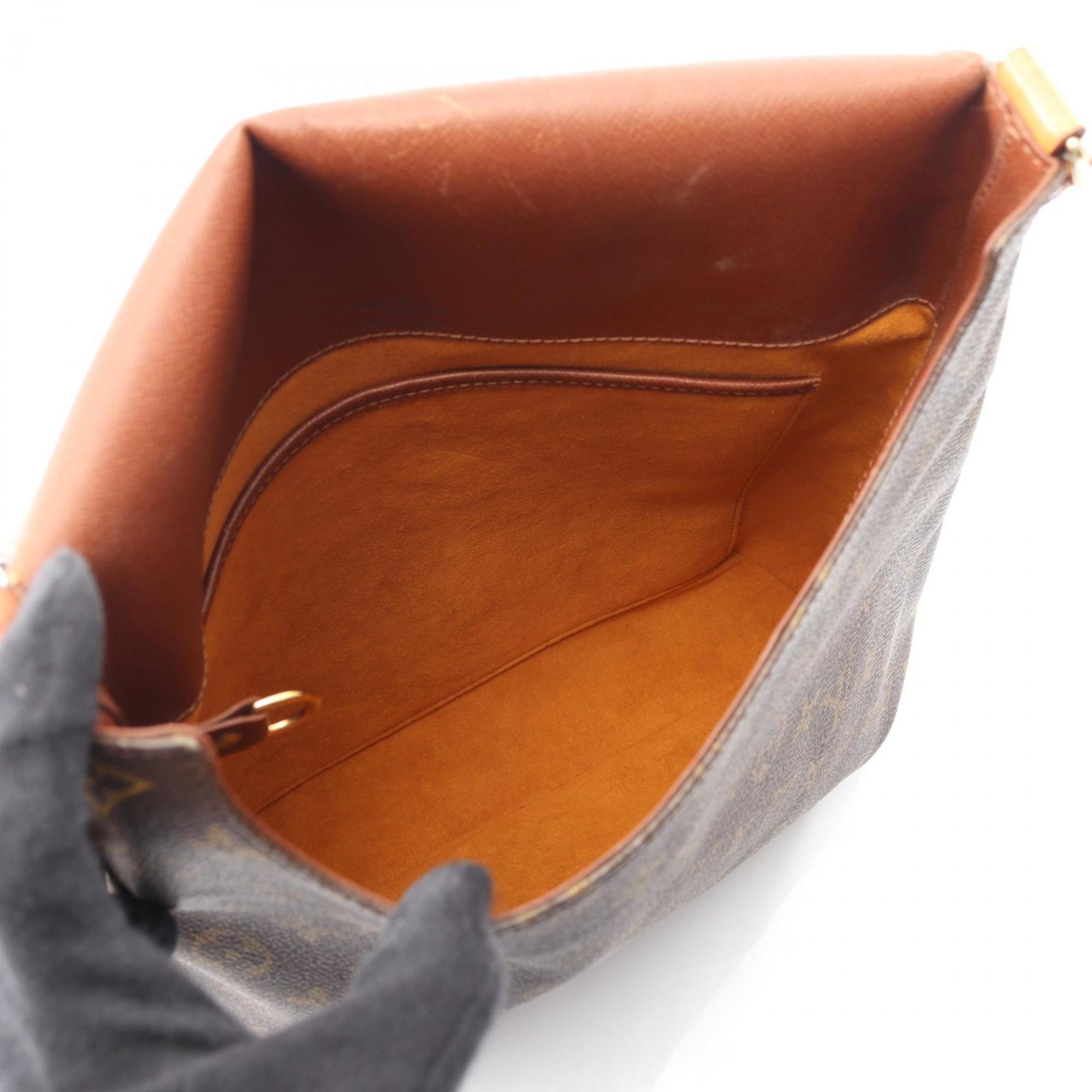 Louis Vuitton Brown Pvc Leather Shoulder Bag (Pre-Owned)