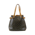 Louis Vuitton Brown Coated Canvas Shoulder Bag (Pre-Owned)