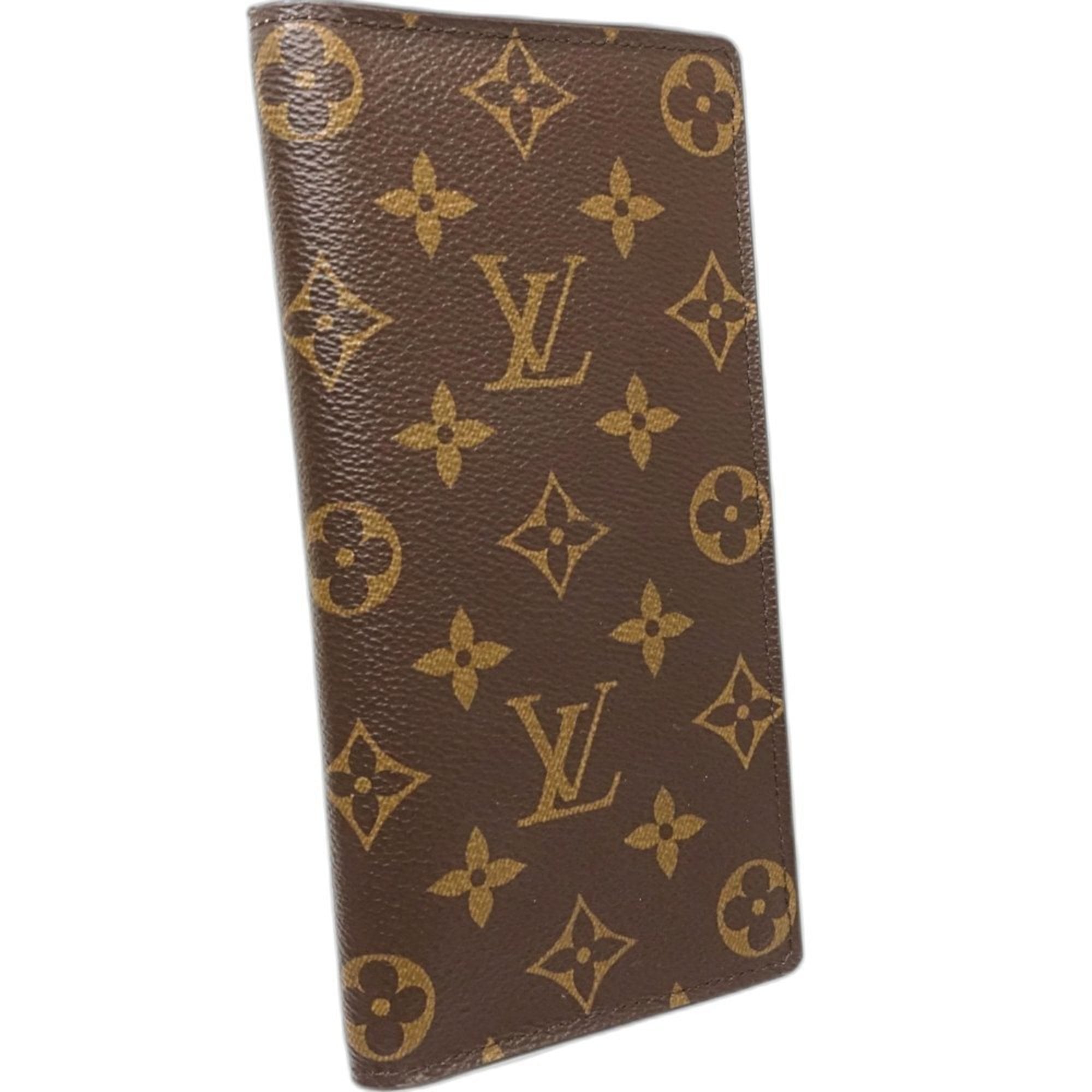 Louis Vuitton Brown Monogram Monogram Long Wallet (Bi-Fold) (Pre-Owned)