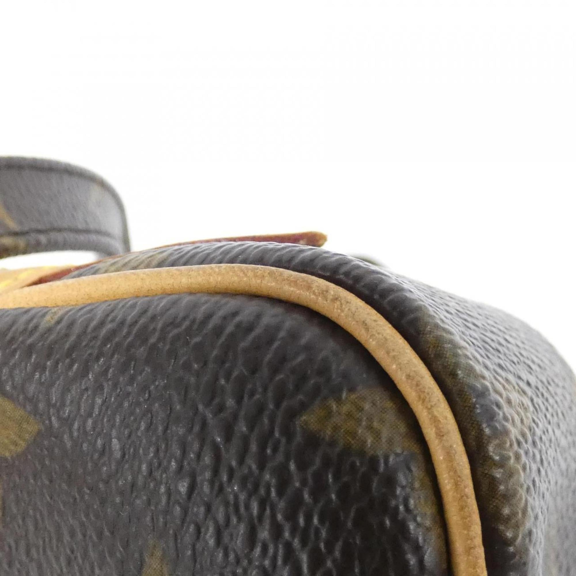 Louis Vuitton Brown Coated Canvas Shoulder Bag (Pre-Owned)