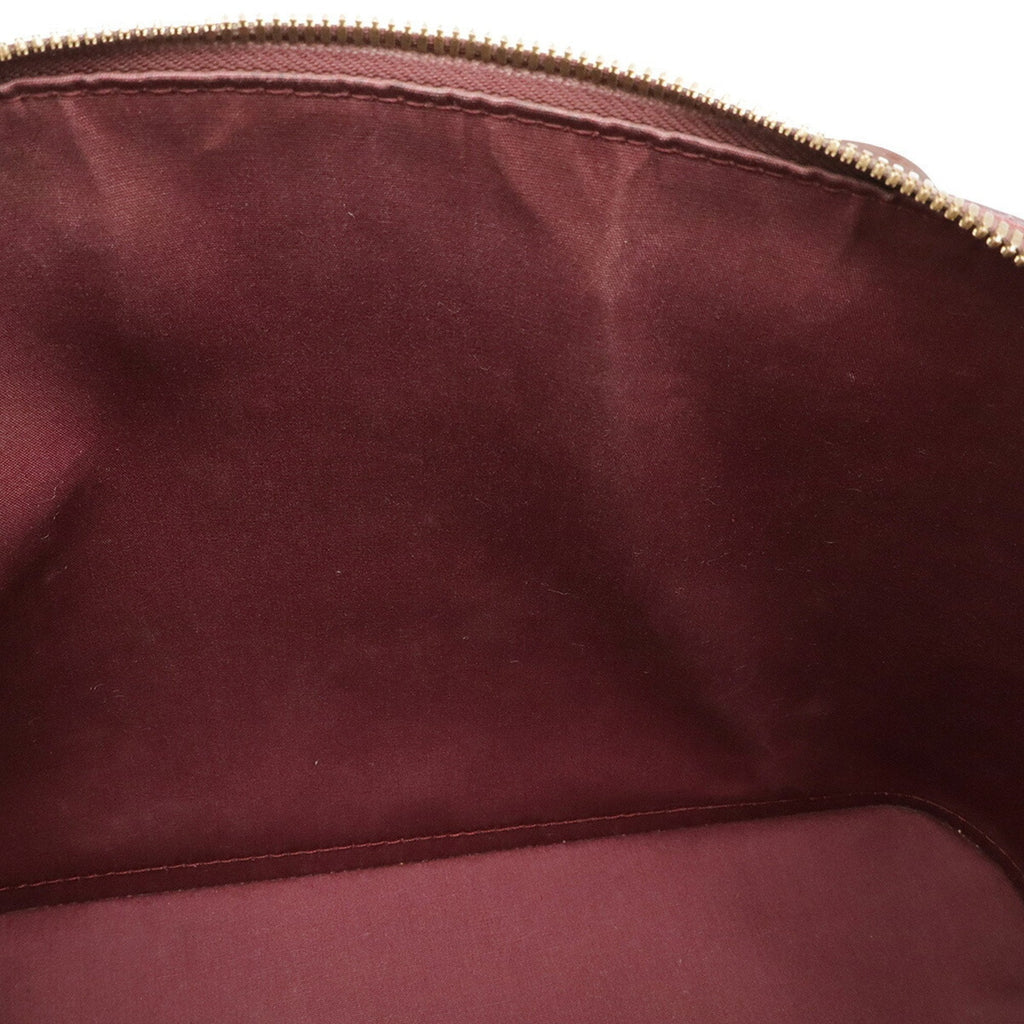 Louis Vuitton Bordeaux Rouge Fauviste Monogram Vernis Handbag (Pre-Owned)
