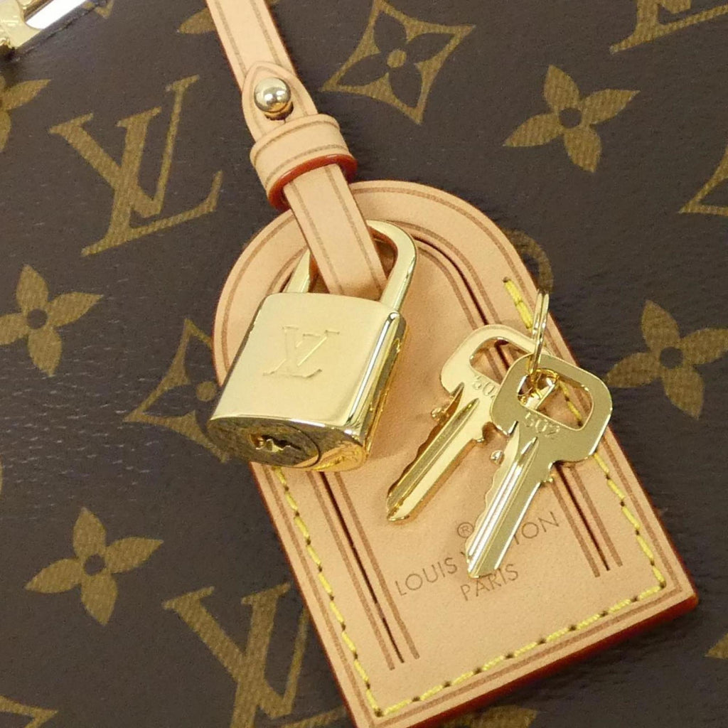 Louis Vuitton Marron Coated Canvas Handbag (Pre-Owned)