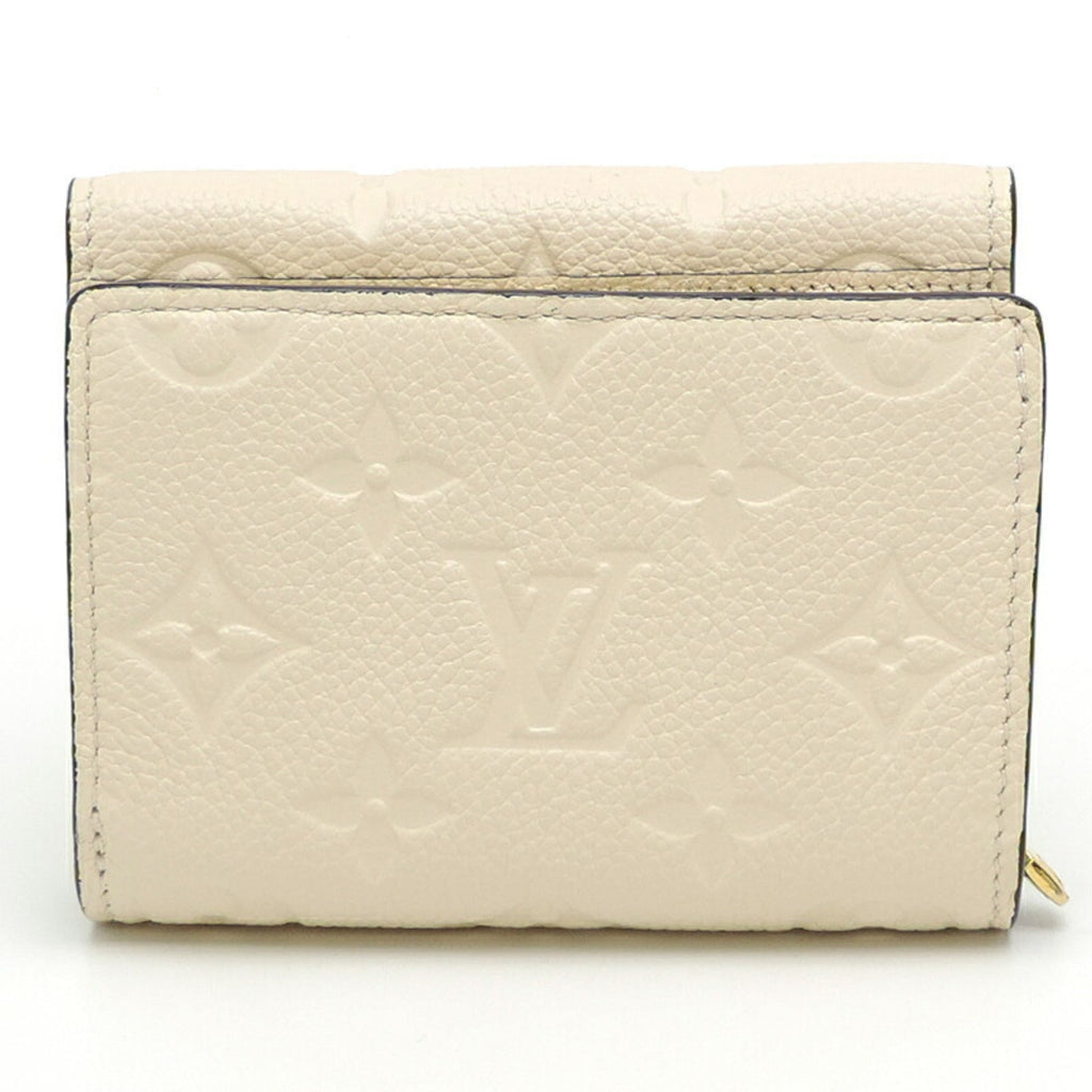 Louis Vuitton White Monogram Empreinte Wallet (Tri-Fold) (Pre-Owned)