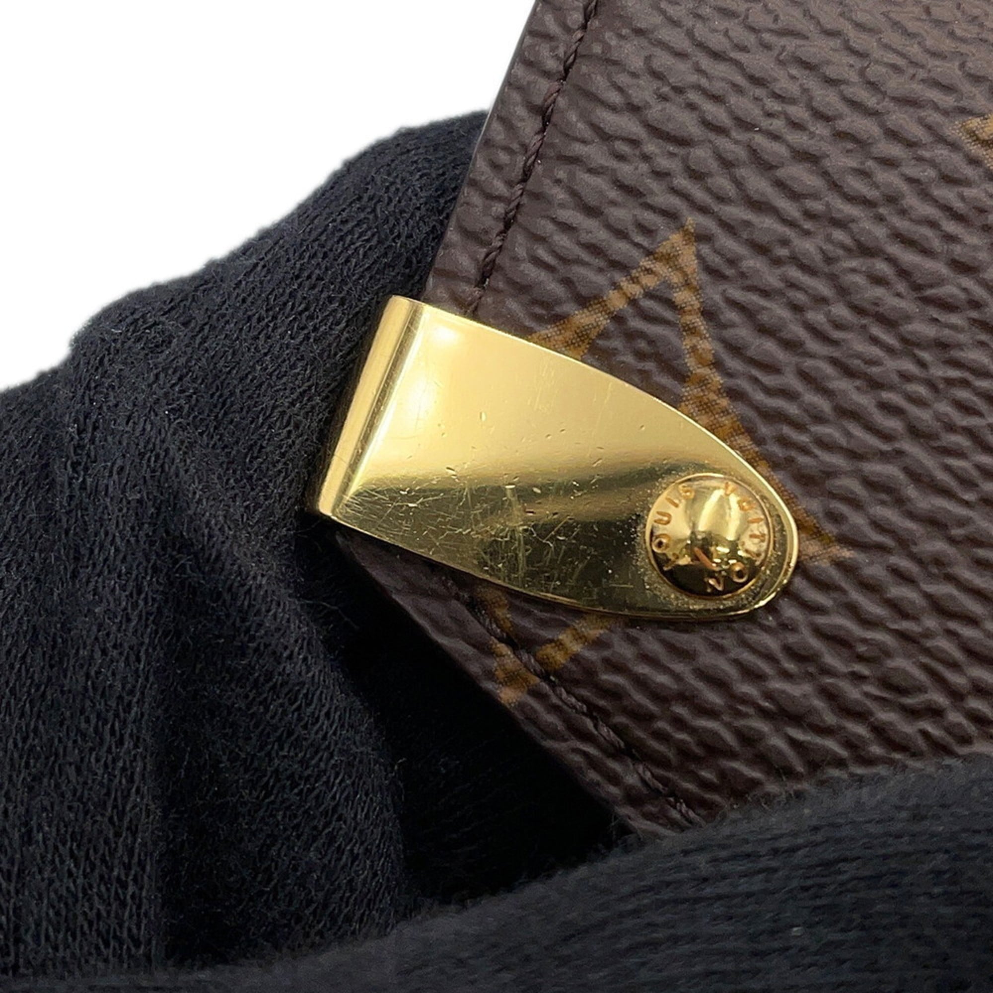 Louis Vuitton Brown Monogram Shoulder Bag (Pre-Owned)