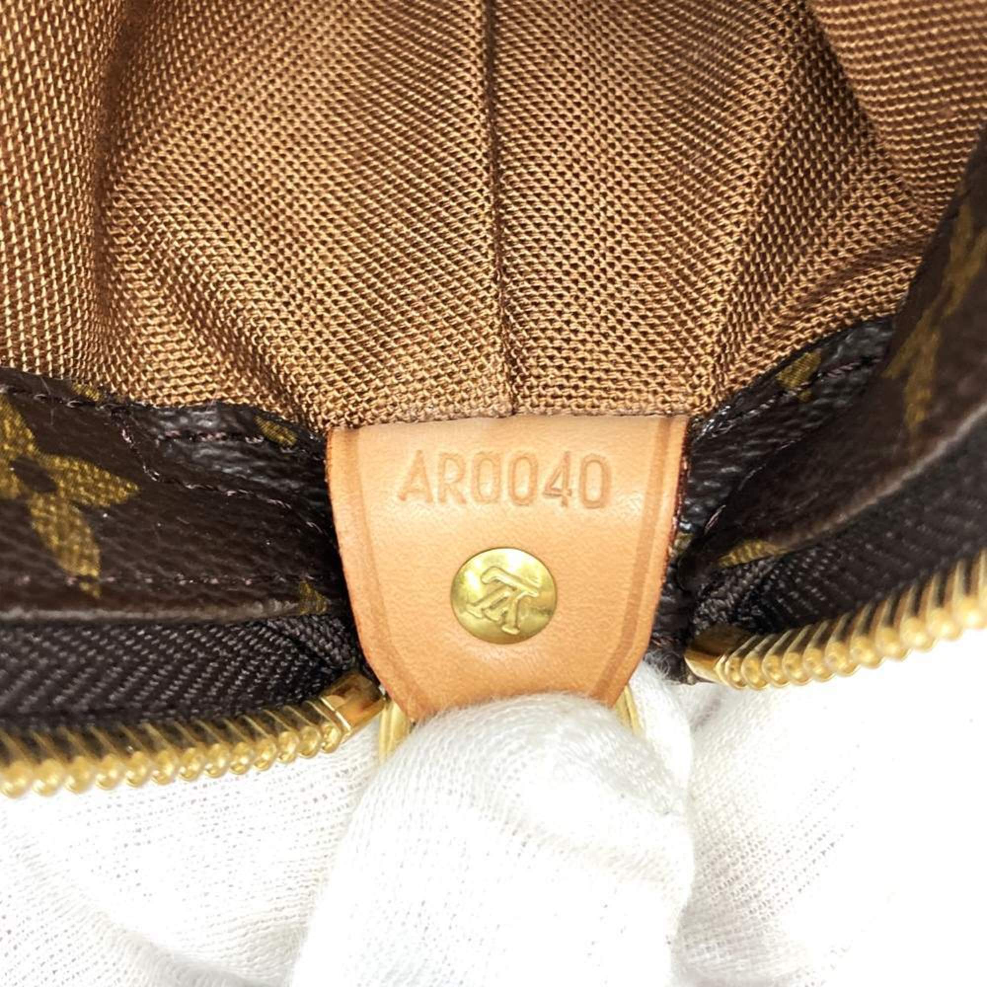Louis Vuitton Brown Monogram Canvas Tote Bag (Pre-Owned)