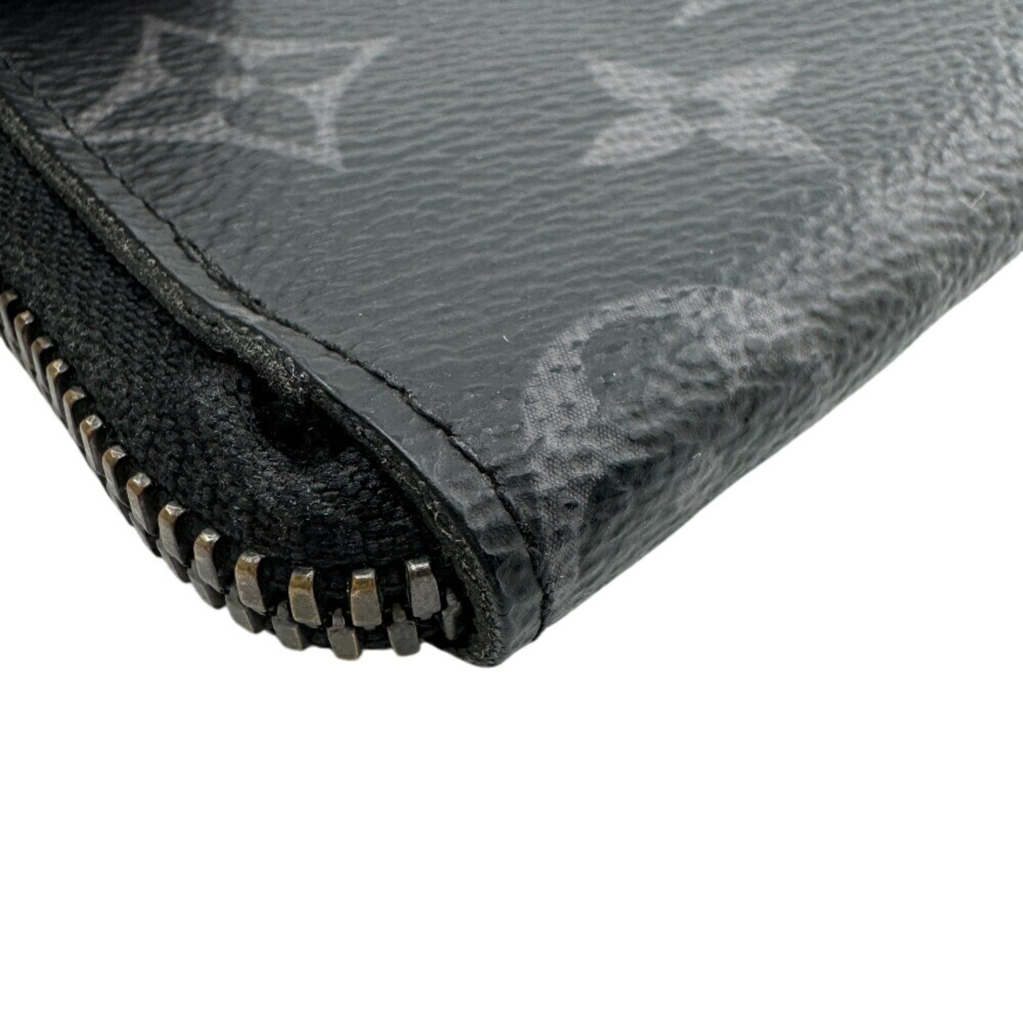 Louis Vuitton Black Leather Coin Purse/Coin Case (Pre-Owned)