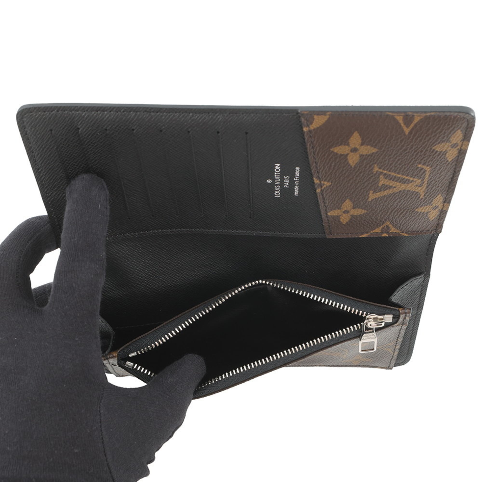 Louis Vuitton Brown Monogram Macassar Monogram Wallet (Bi-Fold) (Pre-Owned)