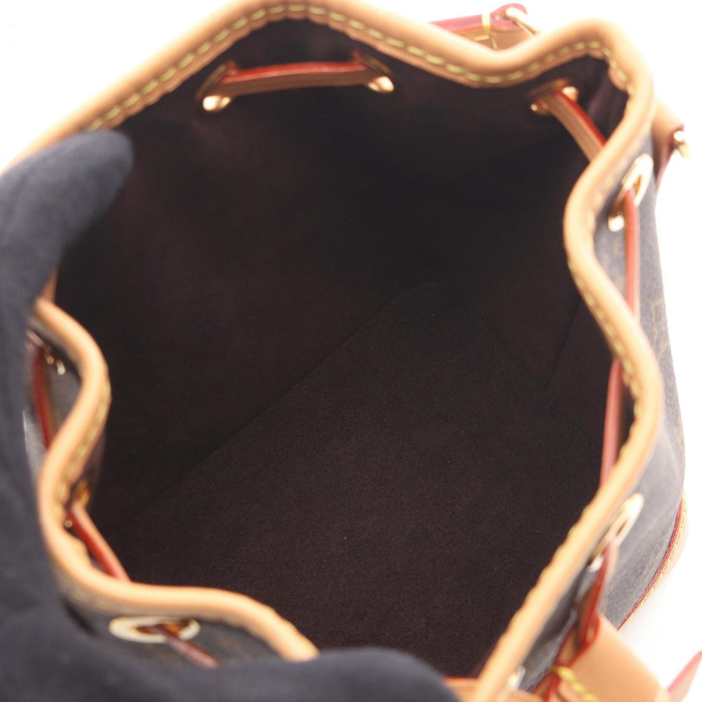 Louis Vuitton Brown Pvc Coated Canvas Leather Handbag (Pre-Owned)