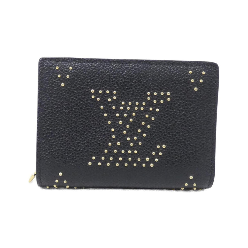 Louis Vuitton Black Leather Wallet (Bi-Fold) (Pre-Owned)