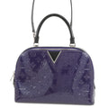 Louis Vuitton Monogram Noir Purple Monogram Vernis Handbag Shoulder Bag (Pre-Owned)