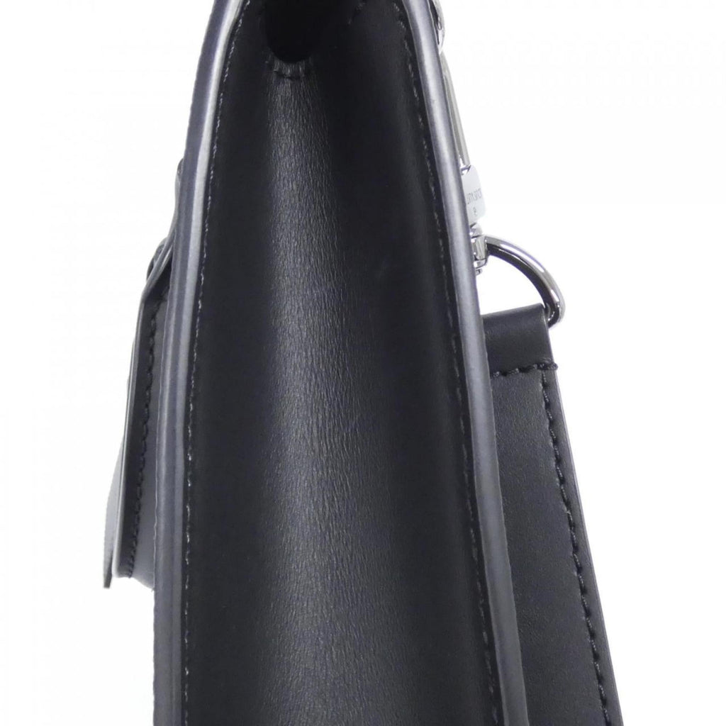 Louis Vuitton Black Coated Canvas Handbag (Pre-Owned)