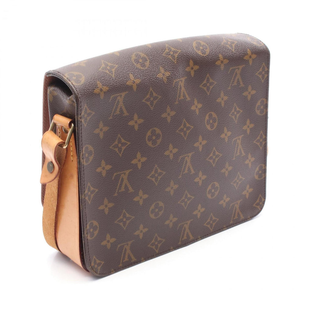 Louis Vuitton Brown Coated Canvas Monogram Pvc Leather Shoulder Bag (Pre-Owned)